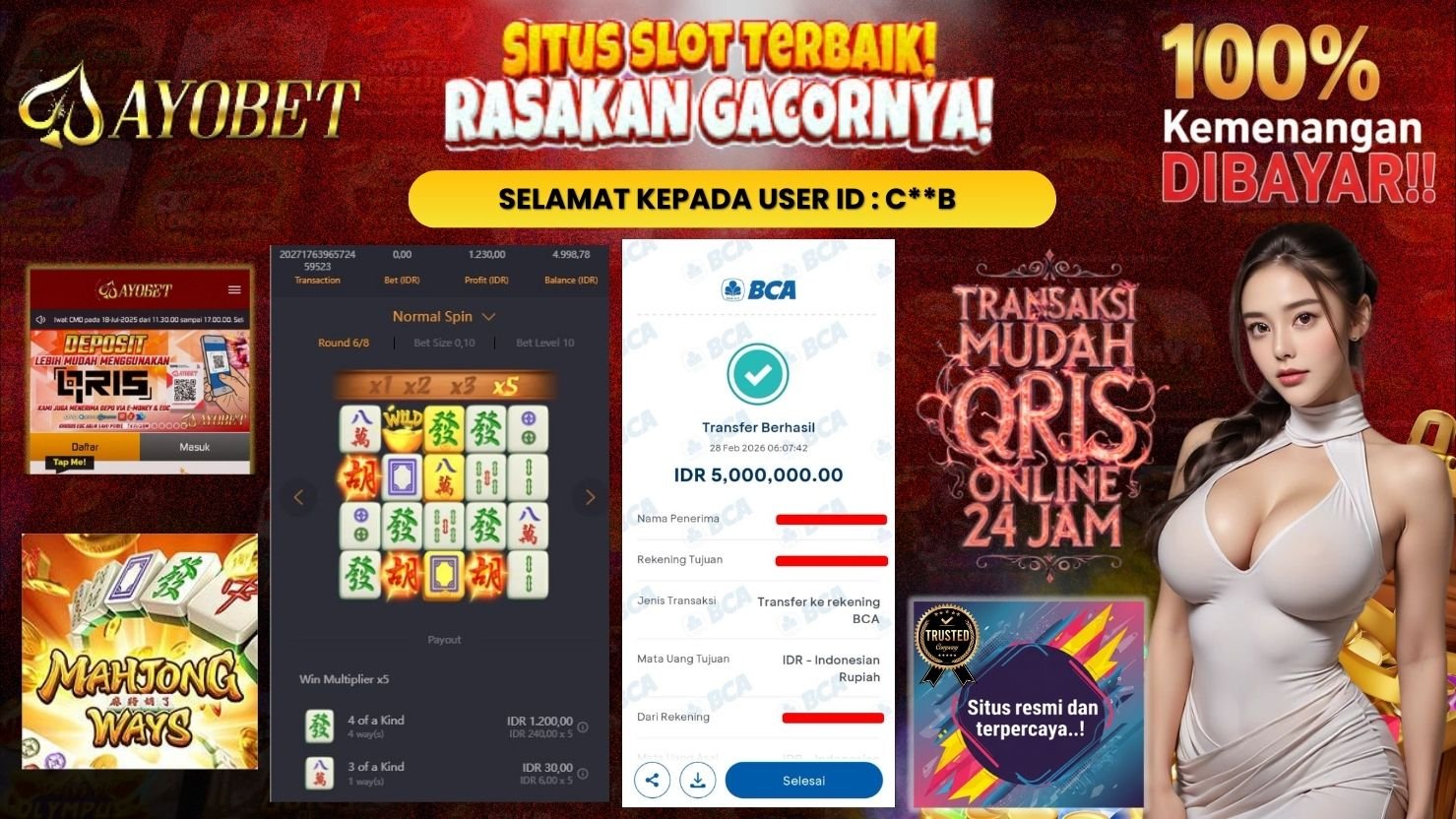 AYOBET JACKPOT SLOT MAHJONG WAYS